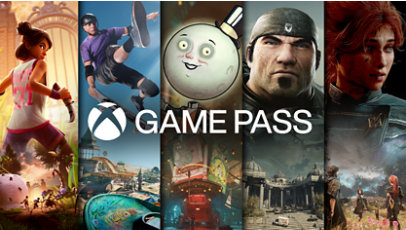 A variety of games available with Xbox Game Pass.
