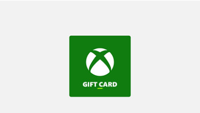 Xbox Gift Card.