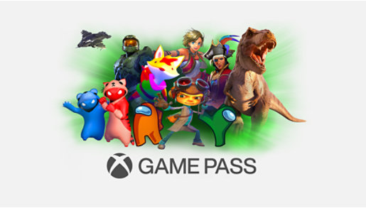 A variety of games available on Game Pass