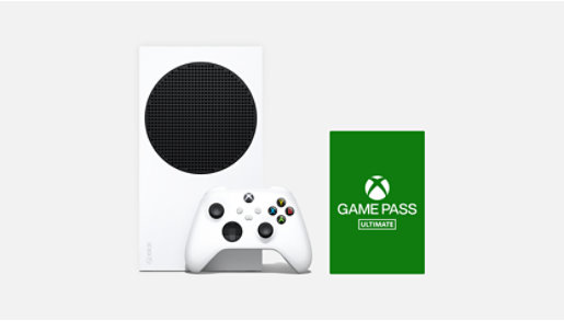 Xbox Series S and Xbox Game Pass Ultimate.