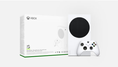Un console Xbox Series S – 1 To reconditionnée certifiée. 