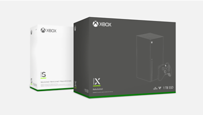 Refurbished Xbox Series S und Series X.