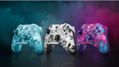 The Breaker Special Edition Series Xbox Wireless Controllers.
