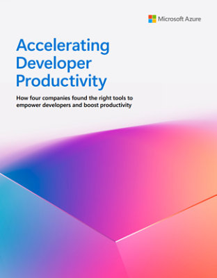 The e-book titled Accelarating developers productivity