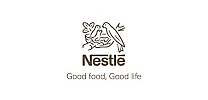 Nestlé の "good food, good life" ロゴ。