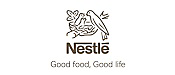 Logo firmy Nestle związane z dobrym jedzeniem i dobrym życiem.