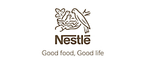 Логотип Nestle "Хорошая еда – залог хорошей жизни".
