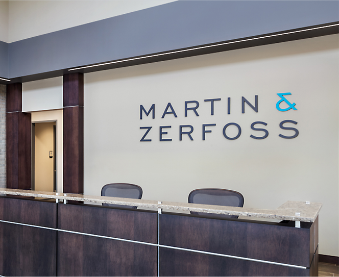 Logo Martin and Zerfoss.