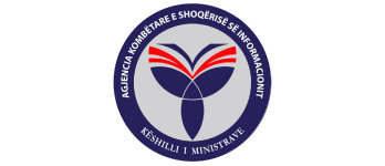 logo in blue and red color