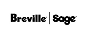 Λογότυπο φασκόμηλου Breville σε λευκό φόντο.