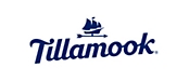 흰색 배경의 Tillamook 로고.