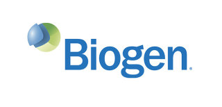 The logo of Biogen Company