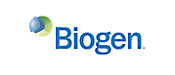The logo of Biogen Company