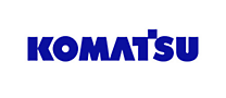 KOMATSU のロゴ
