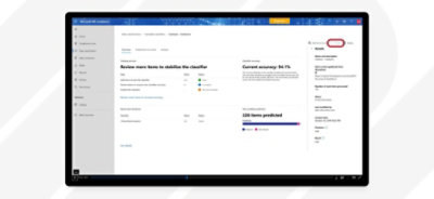Eine Übersicht über Datenklassifizierungsverträge in Microsoft 365 Compliance.