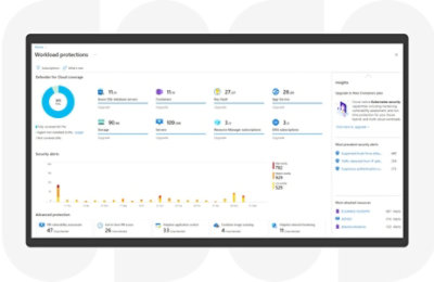 Capture d’écran des protections de charge de travail