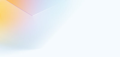 Abstract geometric background featuring a gradient of pastel colors with soft hues of blue, pink, and yellow,