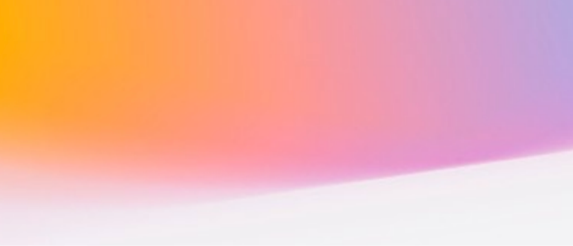 Soft gradient of pastel colors with a gentle curve on the bottom right.