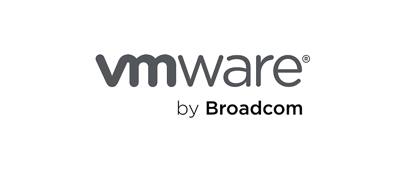vmware by Broadcom 標誌