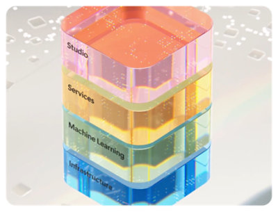 A diagram of multicolor glass cube