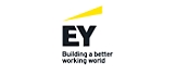 EY の Building a better working world のロゴ。