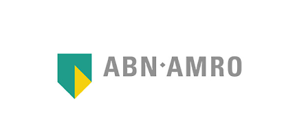 The logo for abn amro.