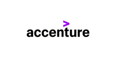 Logotipo de Accenture sobre fondo blanco.