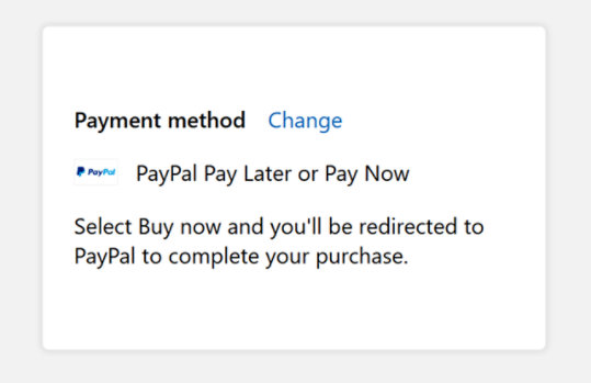 Step 4: Select PayPal Pay Later