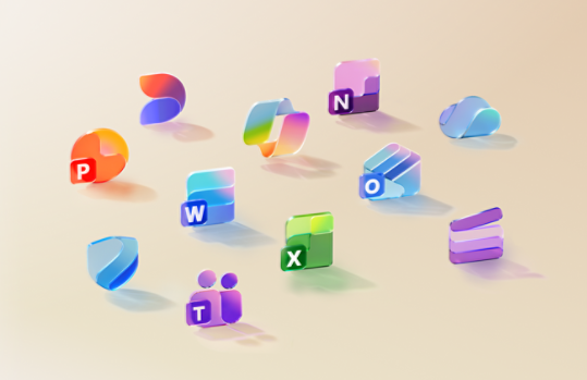 Various apps that are part of a Microsoft 365 subscription, such as: Copilot, Designer, OneNote, Excel, PowerPoint, Word, Defender, Outlook, Clipchamp and OneDrive. 