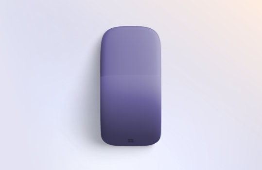 A Violet Surface Arc Mouse.