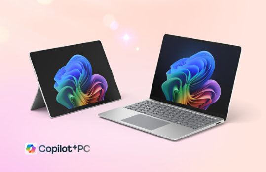 Platinum Surface Pro y portátil Surface Copilot+ PC.