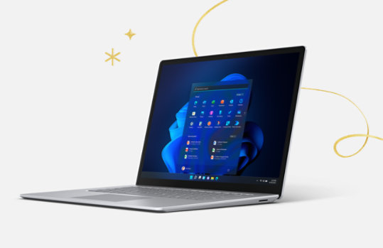 A Surface Laptop 4 for Business.