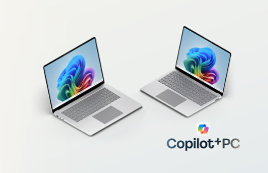 A 15 inch Surface Laptop, Copilot+ PC, and a 13.8 inch Surface Laptop Copilot+ PC