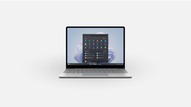 A front view of a Surface Laptop Go 3 for Business.