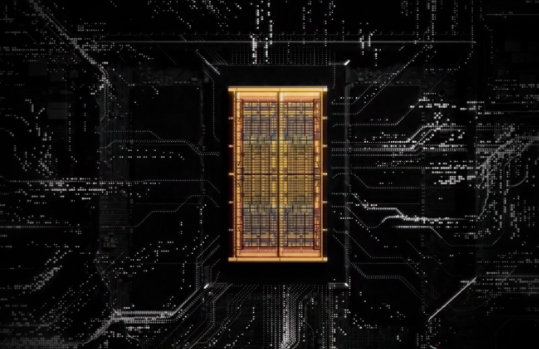 A close-up of NVIDIA RTX Spark™ silicone.