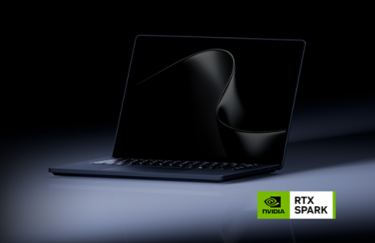 A Surface Laptop Ultra in the colour Nightfall. 