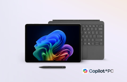 Platinum 12-inch Surface Pro with keyboard slate and Slim Pen