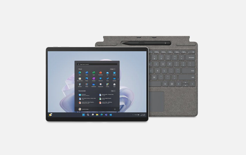 Achetez Surface Pro 9 pour les entreprises (Ordinateur 2-en-1, Intel i5 ou  i7 de 12e génération, écran tactile 13, ports USB-C compatibles  Thunderbolt 4) - Microsoft Store