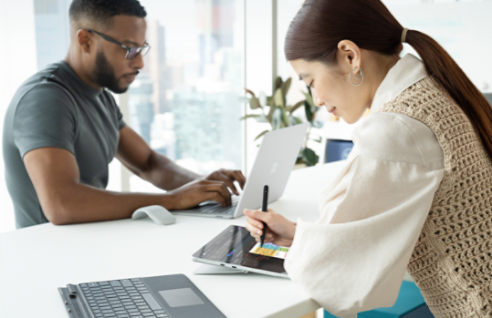 Surface  を使っている学生