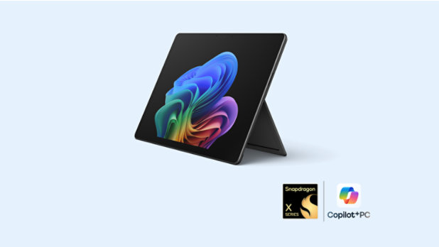A Surface Pro 13-inch, 12th Edition in the color Black.