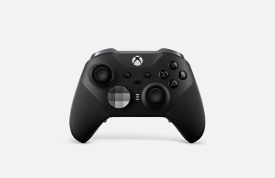 A Xbox Elite Wireless Controller Series 2 Black.