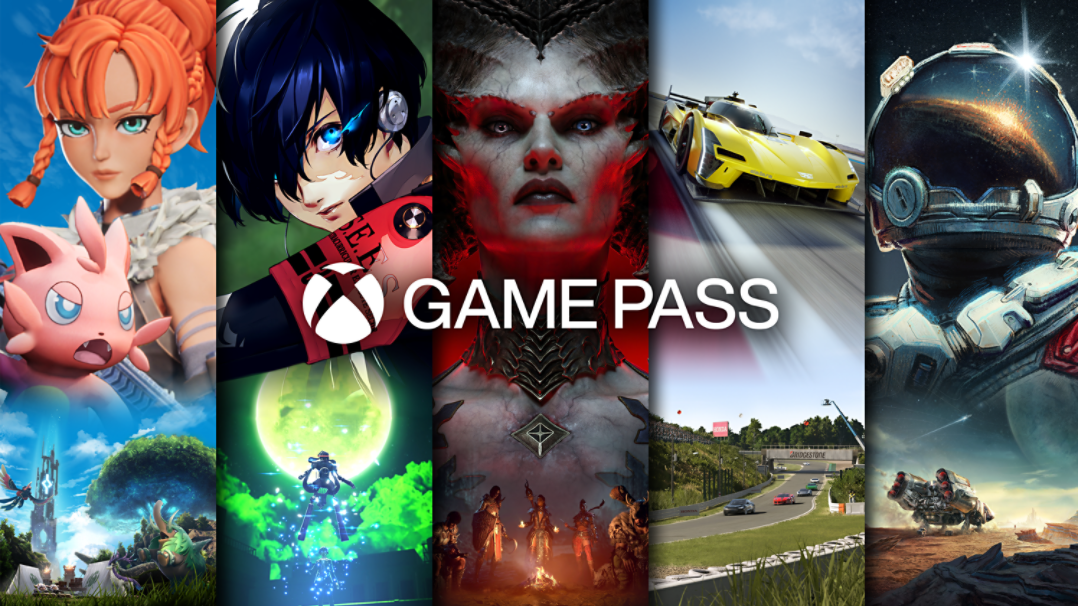 A variety of games available with XBOX Game Pass Ultimate.
