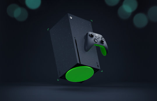 An Xbox Series X Galaxy.