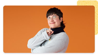 An image of C showing visual expression of happiness