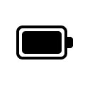 Batterij-pictogram.