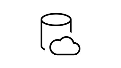 Pictogram van een cloudserver