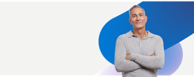 A person with his arms crossed