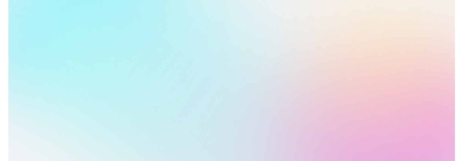 A light blue,ligh orange and pink gradient