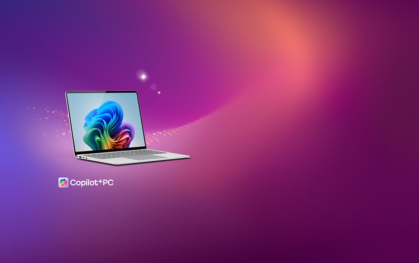 Un Surface Laptop Copilot+ PC en 13 pouces.