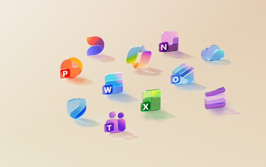 Various apps that are part of a Microsoft 365 subscription, such as: Copilot, Designer, OneNote, Excel, PowerPoint, Word, Defender, Outlook, Clipchamp and OneDrive.